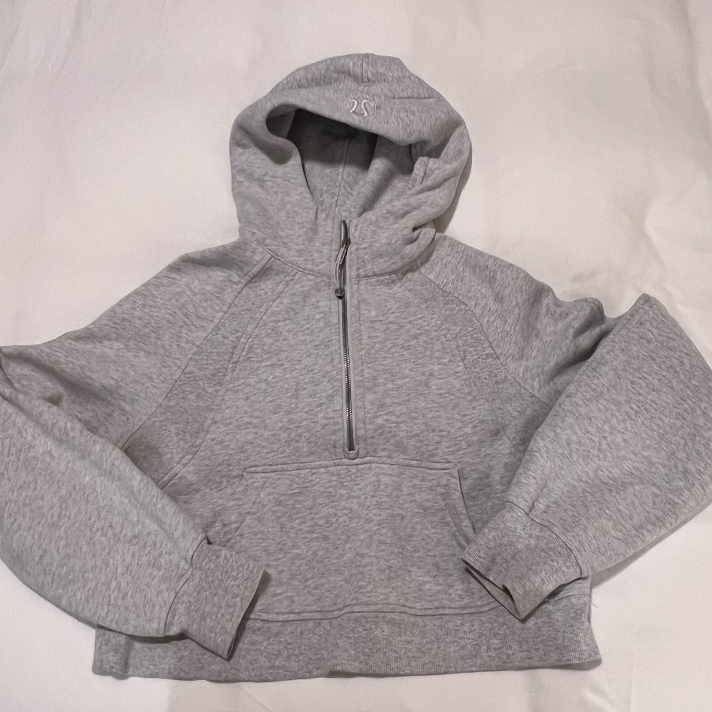 Scuba Oversized Half-Zip Hoodie